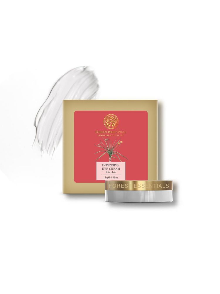 Forest Essentials Intensive Anise, Niacinamide & Hyaluronic Acid Under Eye Cream For Dark Circles