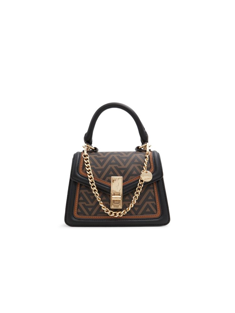 Aldo Emaline Women's Brown Top Handle Sling Bag-picture-13
