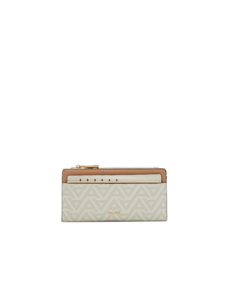 Aldo Ocoissa Women's Beige Wallet with Card Holder-picture-11