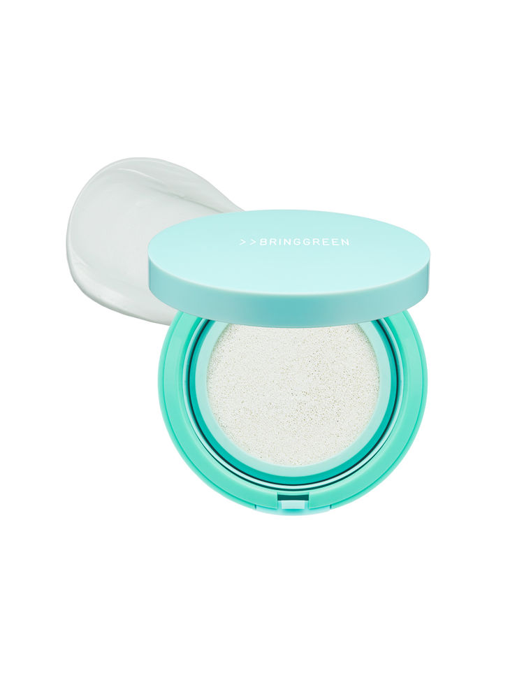 BRING GREEN Tea Tree Cica Tone-Up Sun Cushion SPF 50+ PA++++ With Centella & Niacinamide-image-29