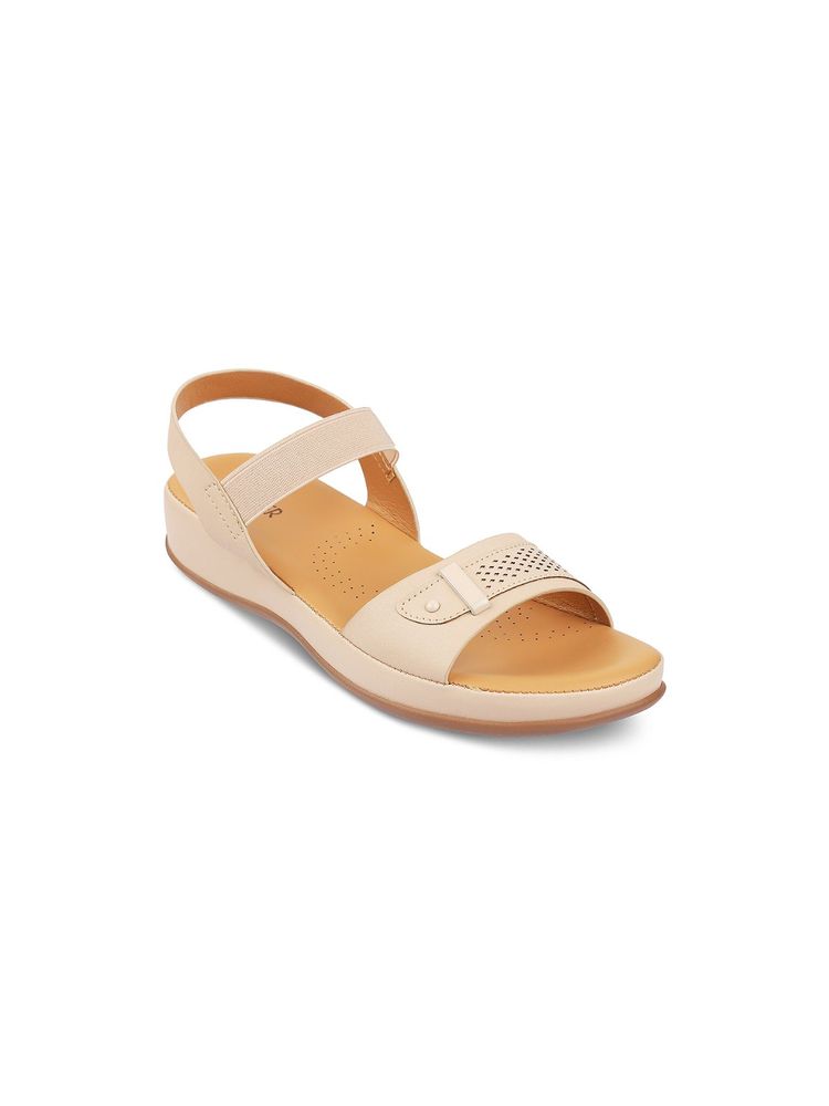 PEPPER Women Beige Sandals-image-10