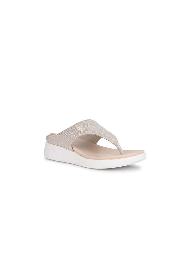 Bata Comfit Beige Comfit Women Wedges Heels-image-14