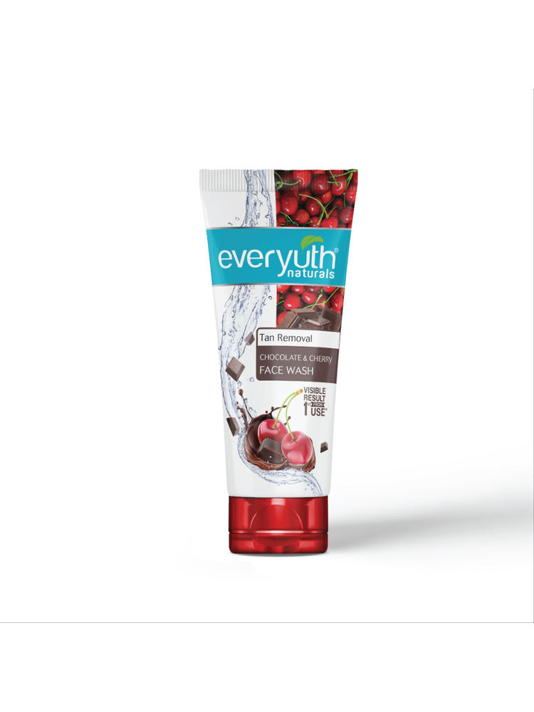 Everyuth Naturals Choco Cherry Tan Face Wash-image-3