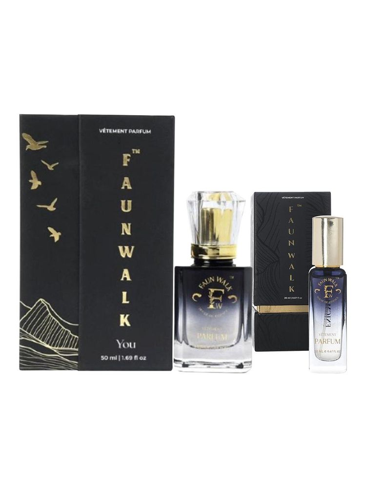 fw faun walk Faunwalk You Men Perfume With Travel Size Mini Included-Smells Like Invictus With Fresh Notes-picture-13