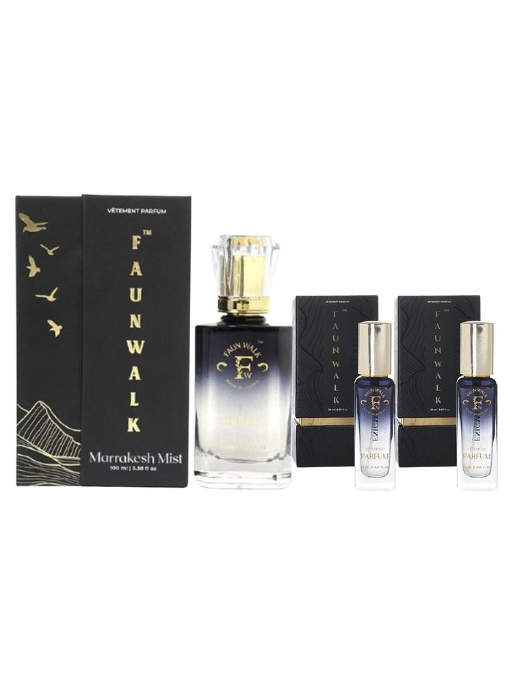 Faunwalk Marrakesh Mist Men Perfume With 2 Travel Size Mini Included-Smells Like Tam Dao Srk-image-5