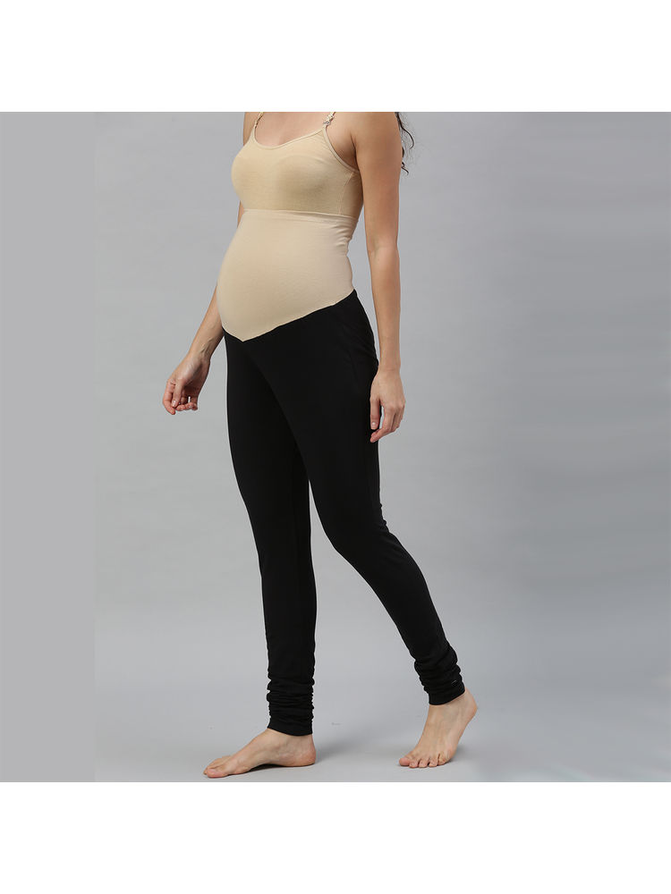 Nejo Maternity Churidar - Black-picture-21