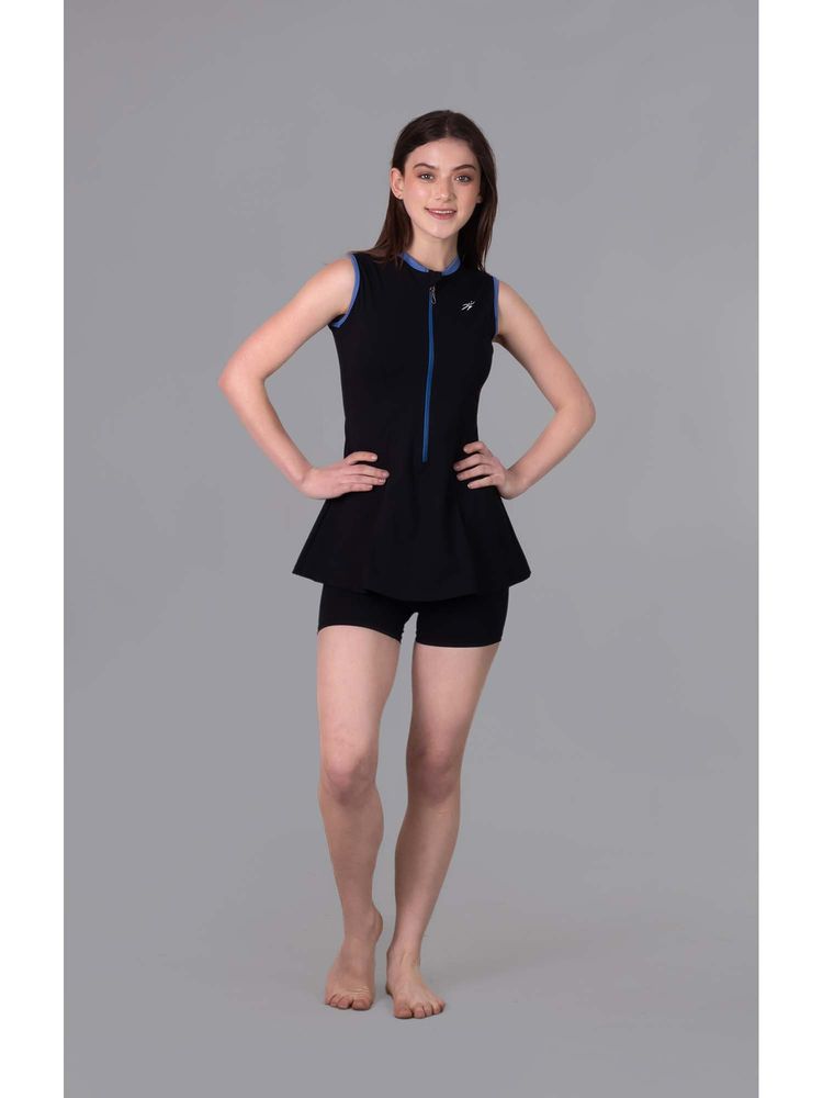 Keepfit Black Zipper Swimset-image-42