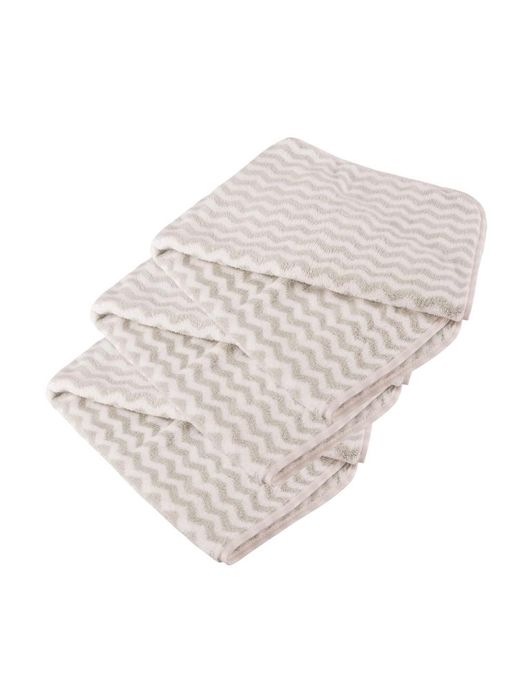 Black Gold Hand Towel-Napkin 350 Gsm Grey (Pack of 3)-image-18