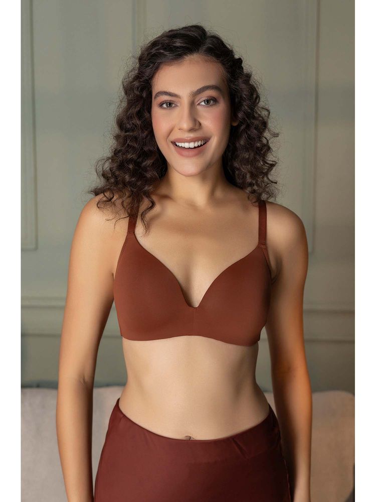 Chelvet Lightly Padded Non-Wired Medium Coverage Workout Bra-picture-5