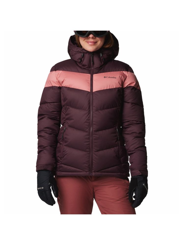 Columbia Womens Maroon Omni-Heat Reflective Abbott Peak II Insulated Jacket-picture-23