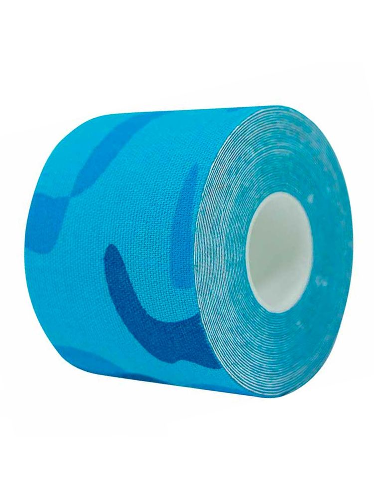 Strauss Kinesiology Sports Tape Knee, Calf and Thigh Support (Camo Blue)