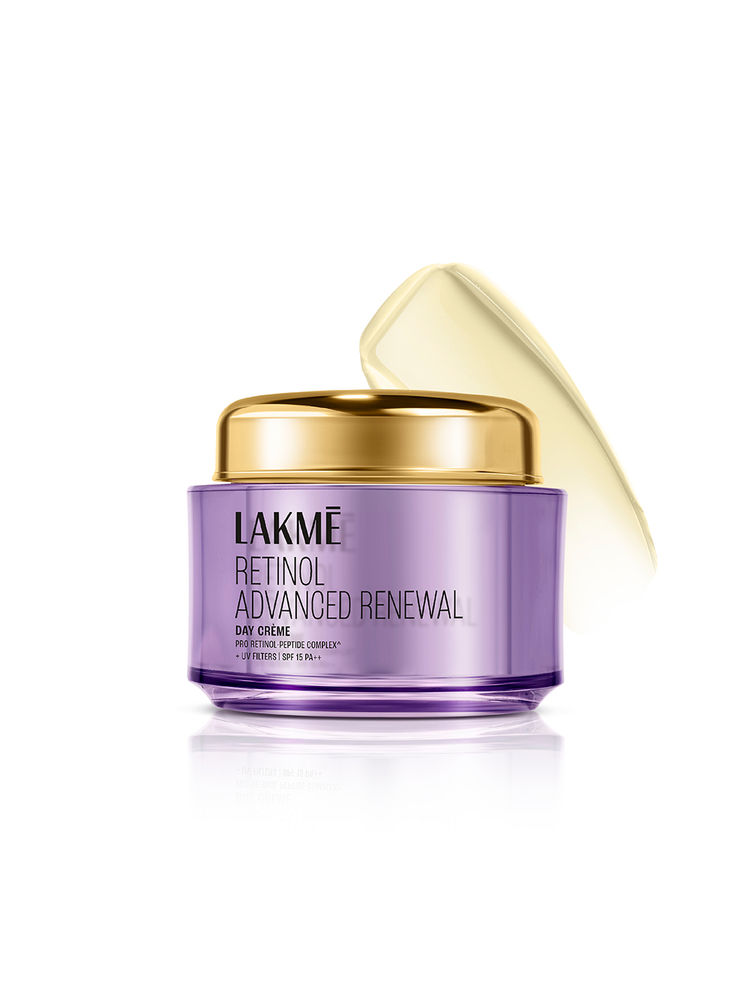 Lakme Retinol Advanced Renewal Day Creme Pro-Retinol Peptide Complex + Uv Filters & SPF 15 PA++-image-32