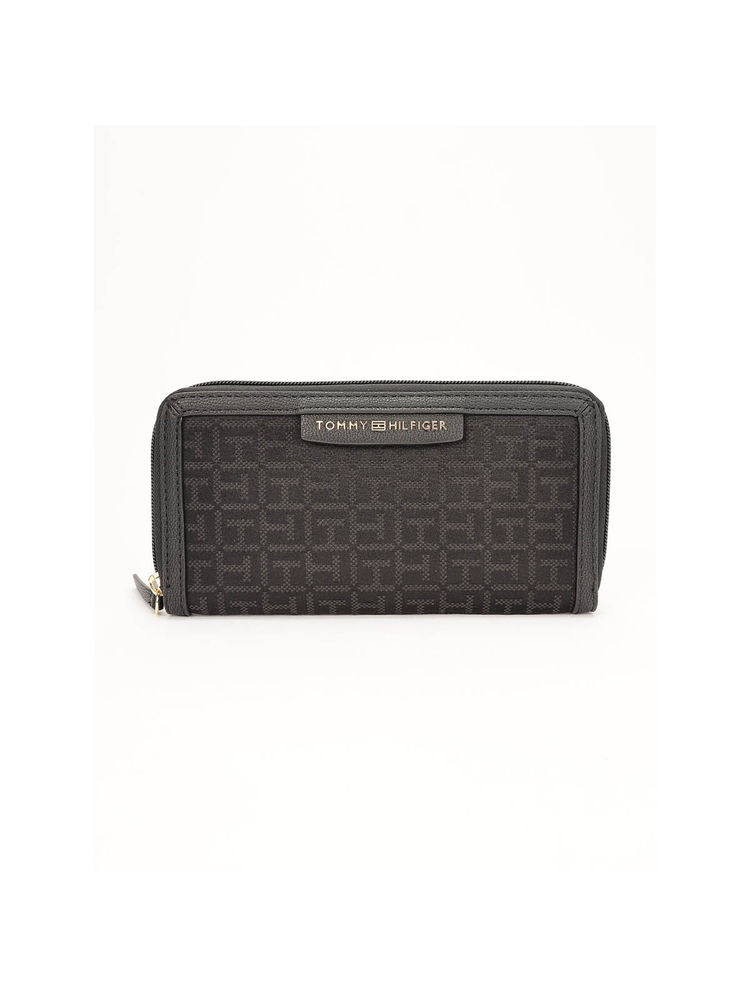 tommy hilfiger accessories Tommy Hilfiger Logo Black Polyester Wallet-picture-22