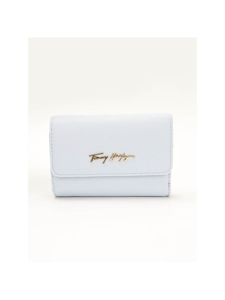 tommy hilfiger accessories Tommy Hilfiger Solid Blue Pu Tri-Fold Wallet-picture-19