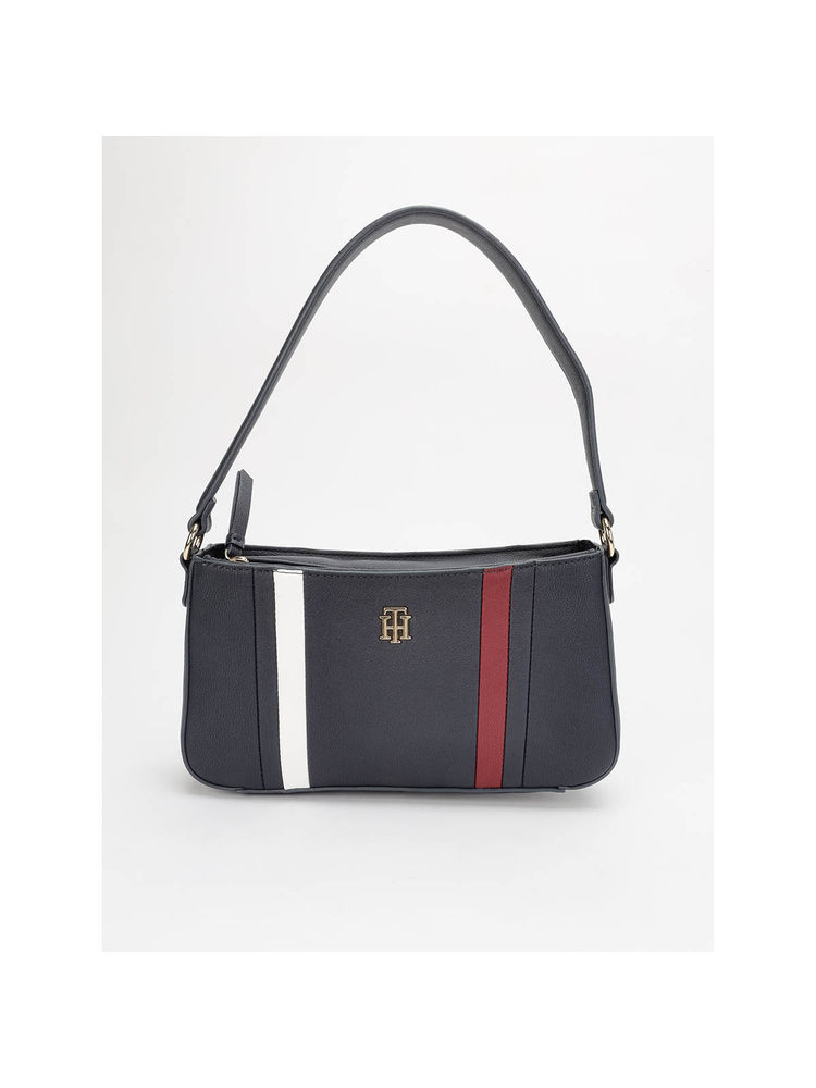 tommy hilfiger accessories Tommy Hilfiger Striped Navy Pu Handbag-picture-10