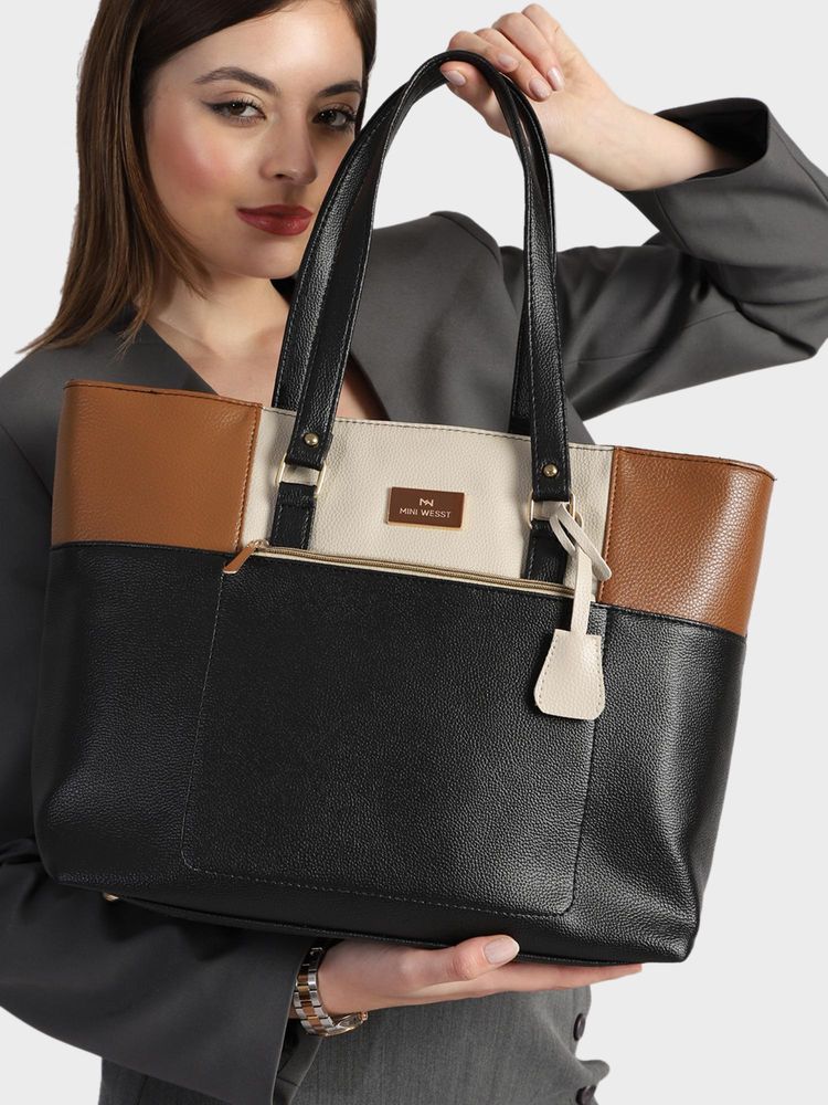 MINI WESST Geller Classic Tote Bag - Black-picture-27