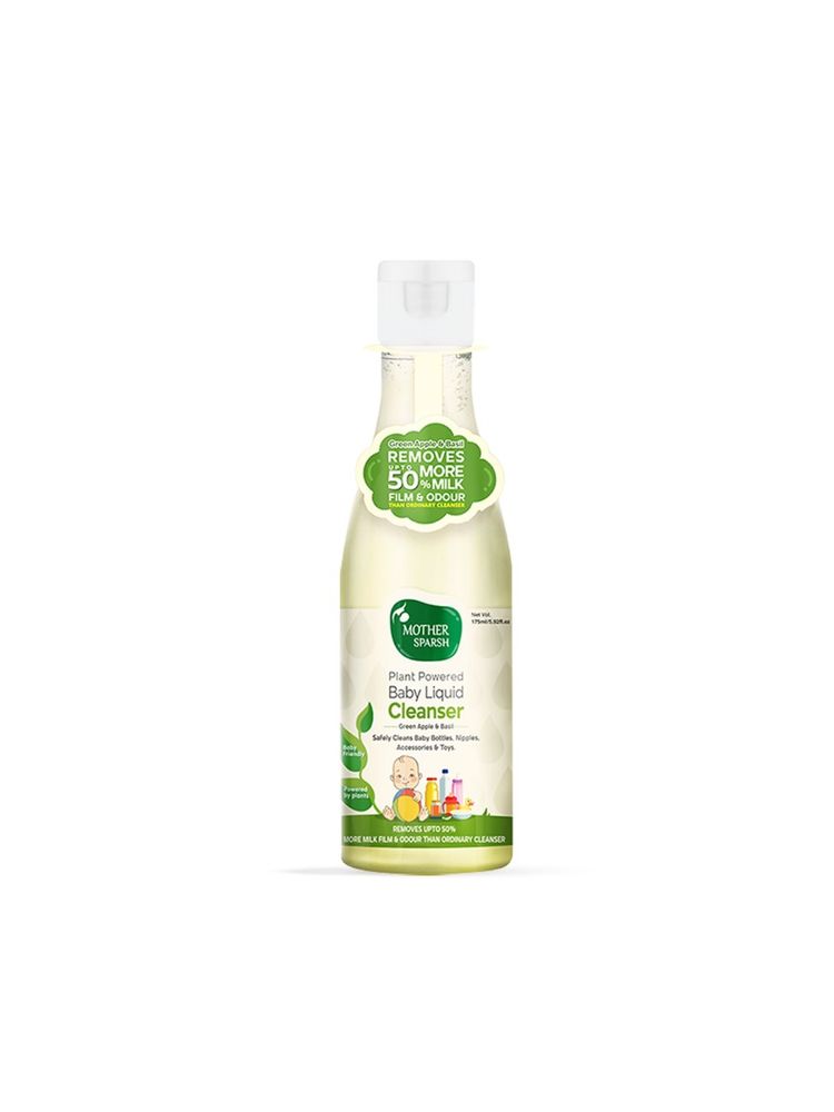 Mother Sparsh Natural Baby Liquid Cleanser For Baby Bottle Nipples & Toys-image-26