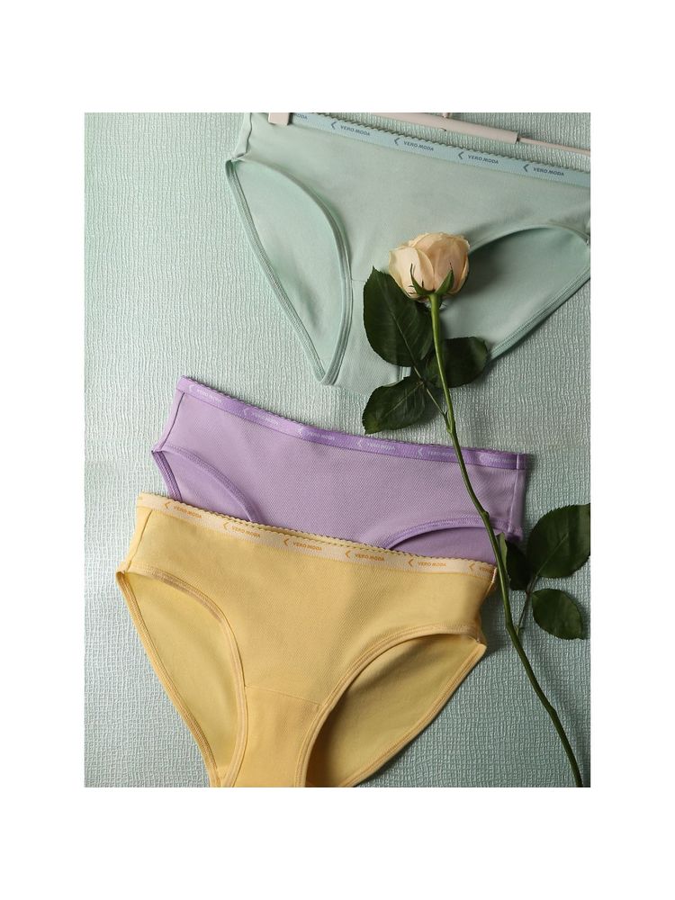 Vero Moda Intimates Midi Briefs (Pack of 3)-picture-15