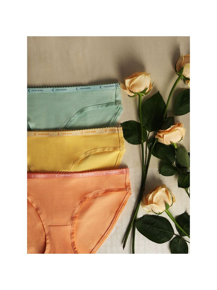 Vero Moda Intimates Mini Briefs (Pack of 3)-picture-28