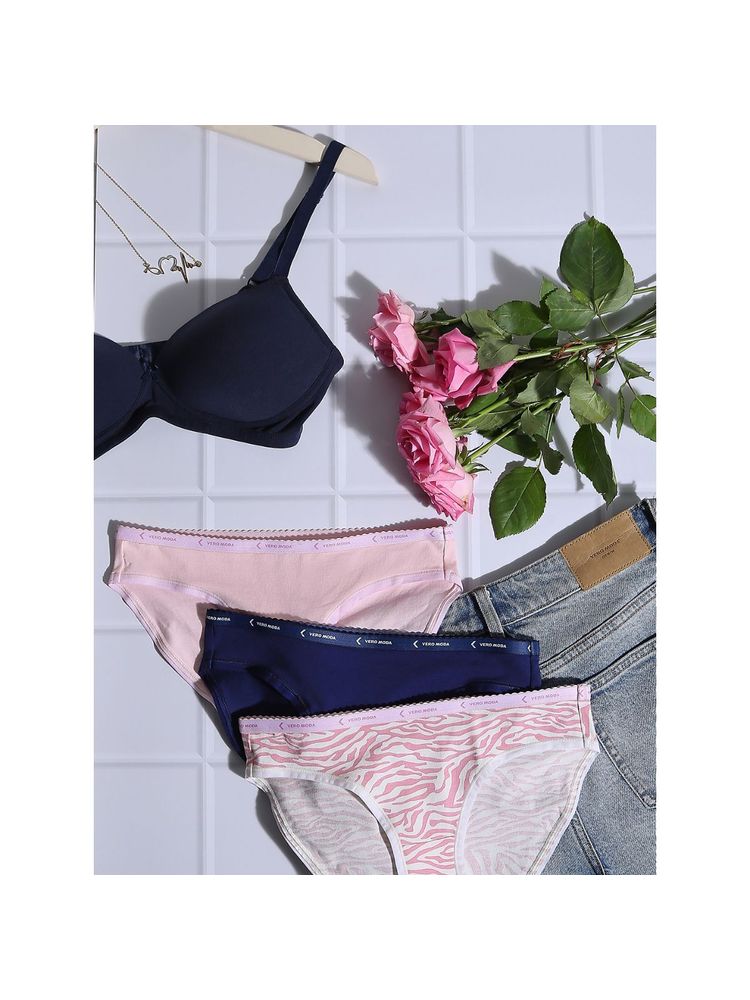 Vero Moda Intimates Mini Briefs (Pack of 3)-picture-18