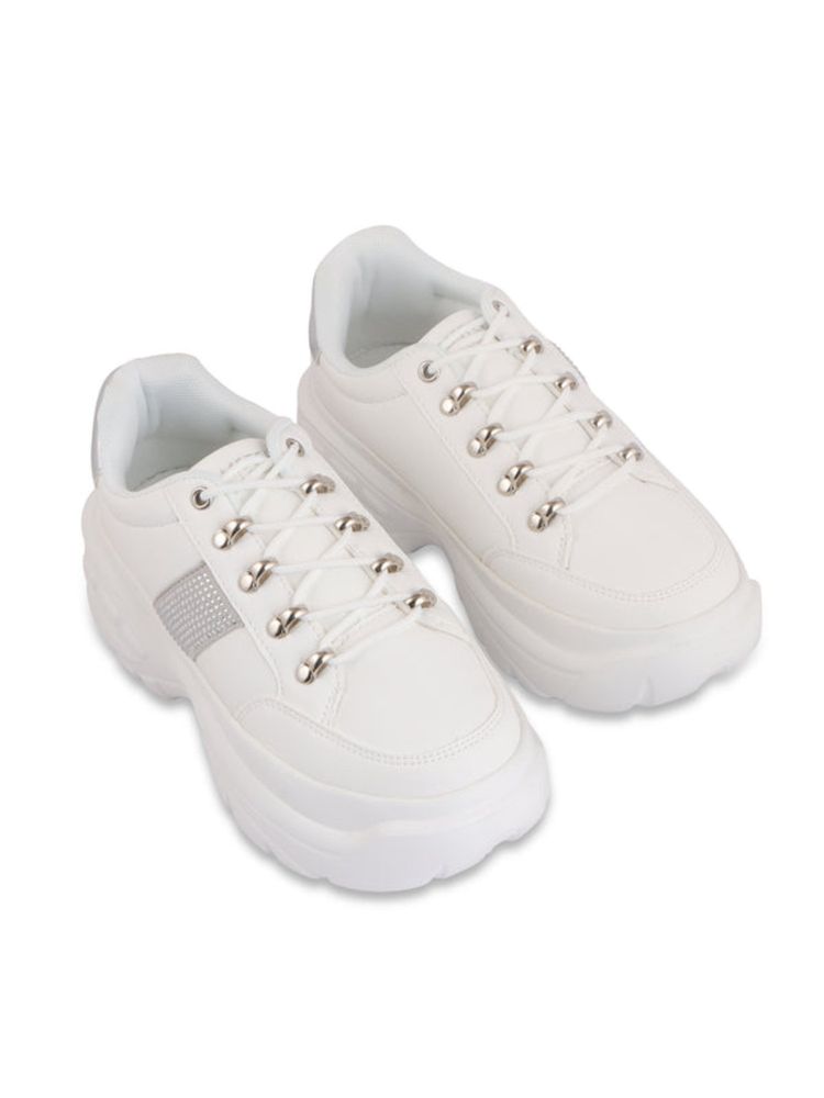 Hamster London Heli Silver Stripe Party Sneakers-picture-18