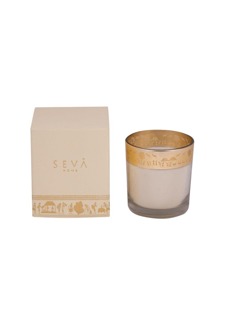 SEVA HOME Dil Se Collection Lifestyle Print Natural Soy Wax Scented Candle Gift Box-image-46