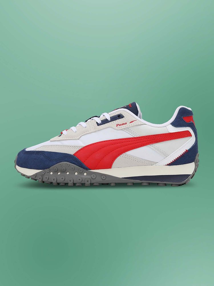 Puma Blktop Rider Unisex White Sneakers