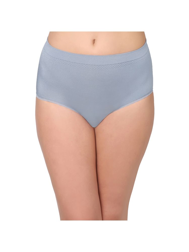Wacoal B-smooth High Waist Full Coverage Solid Brief Panty Blue-picture-2