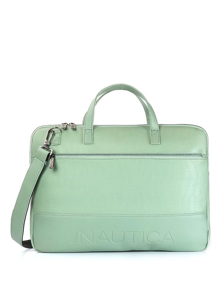 nautica accessories Nautica Padded Laptop Sleeve Stylish Leatherette Bag With Detachable Sling Strap-picture-35