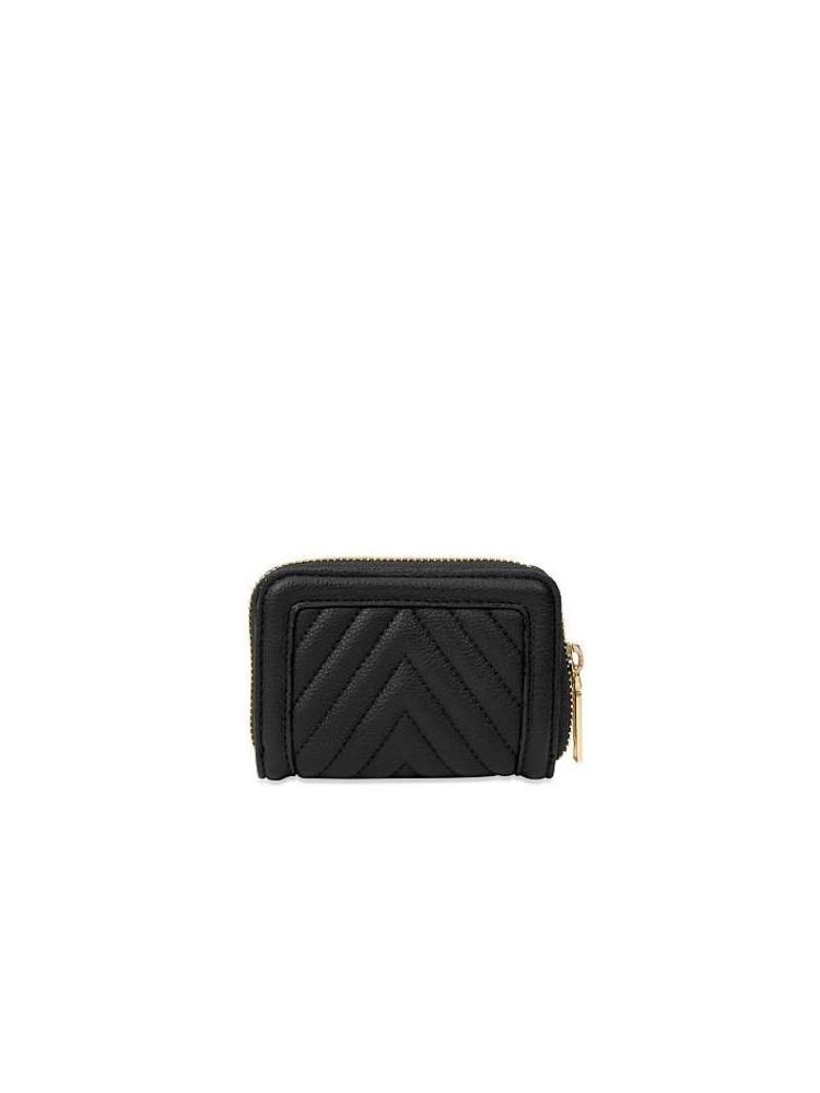 Victoria's Secret Small Zip Wallet Black