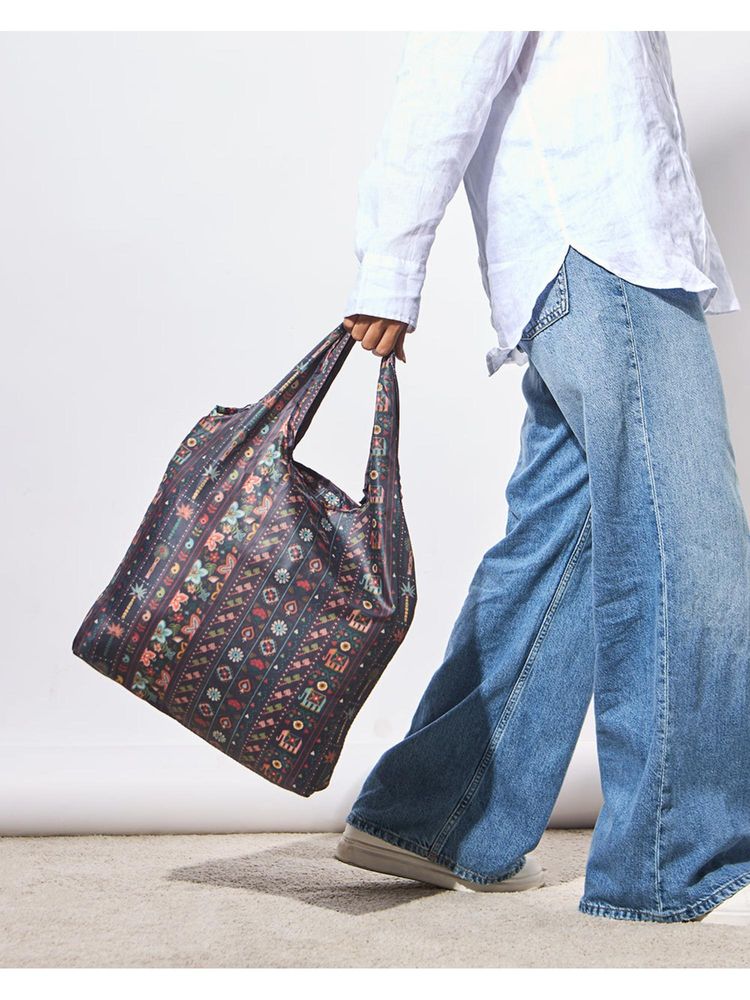Chumbak Multi-Color Printed Shopping Tote Bag-picture-44