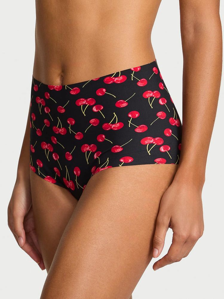 Victoria's Secret Black No-Show Modern Brief Panty-image-40