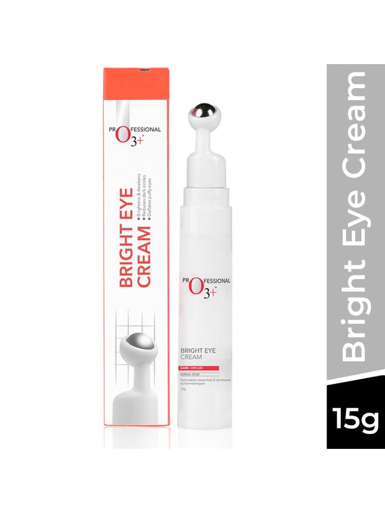O3+ Bright Under Eye Cream With Hyaluronic Acid