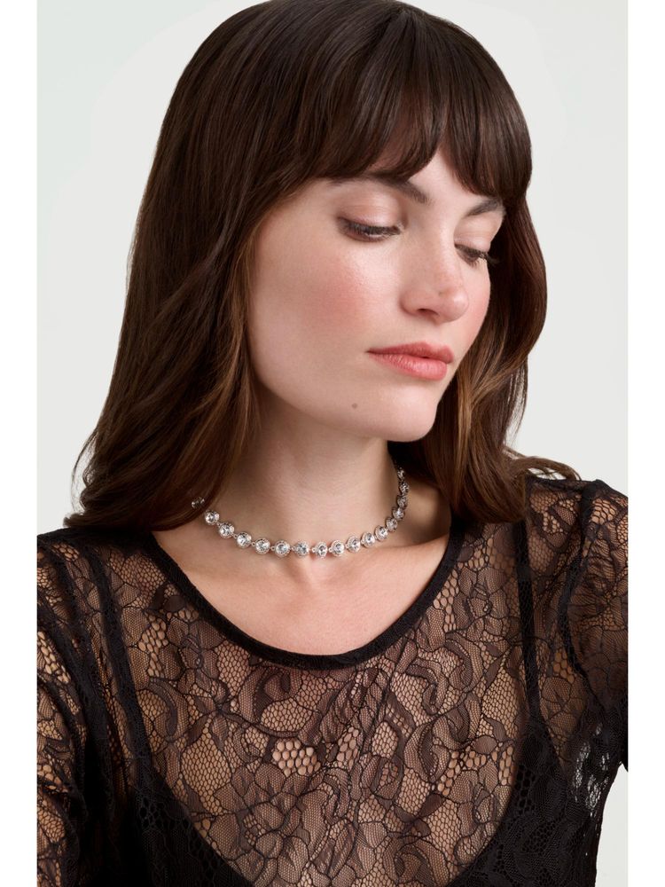 Ted Baker Solitaire Sparkle Crystal Chain Necklace-picture-22