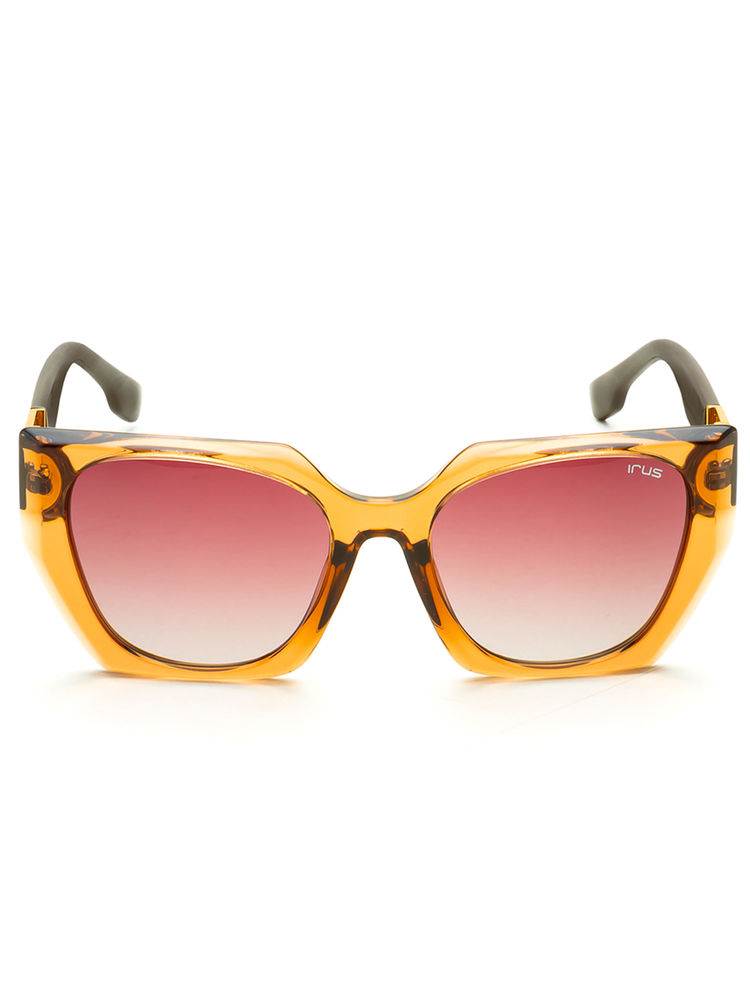 IRUS Women Full UV Protected Brown Lens Sunglasses - IRS1293C2SG-image-19