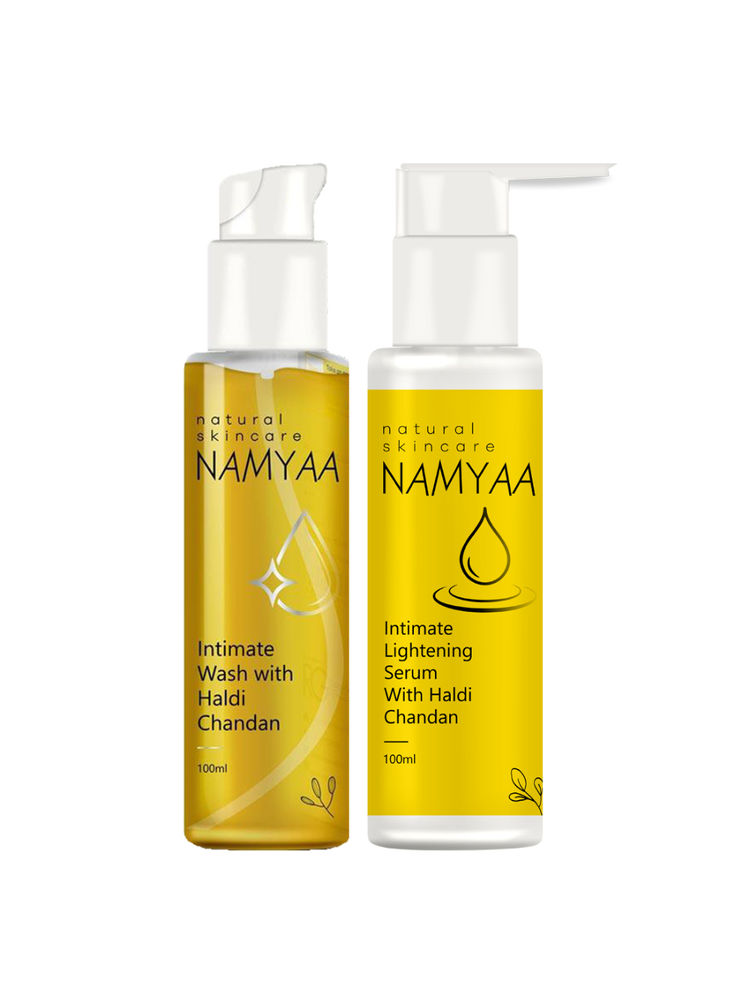Namyaa Intimate Glow Kit - Haldi Chandan Serum & Intimate Wash (Pack of 2)-image-26