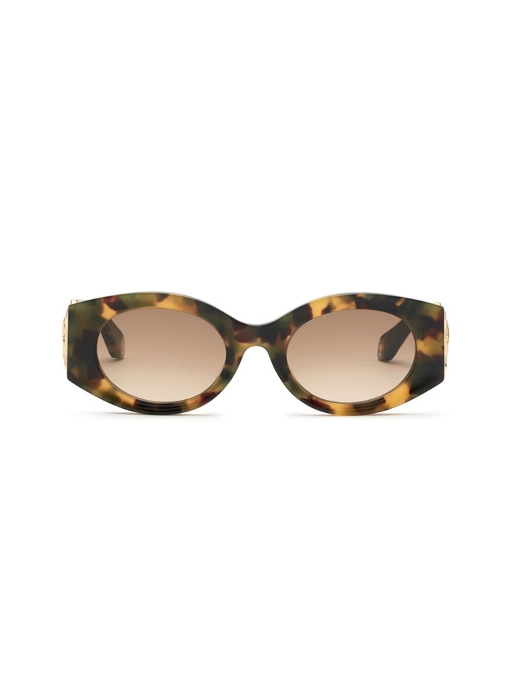 Roberto Cavalli Women Full UV Protected Brown Lens Oval Sunglasses (53)-image-36