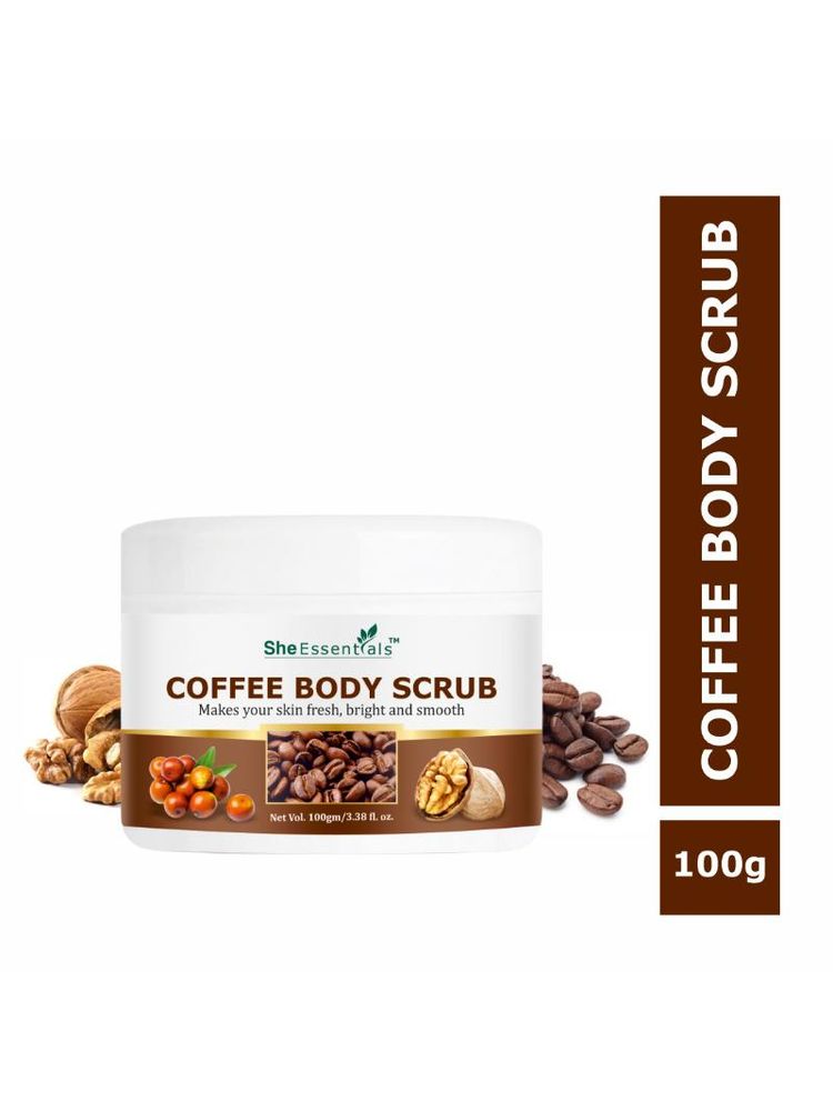 She Essentials Coffee Body Scrub Exfoliating Scrub For Body For Both Women And Men-picture-15