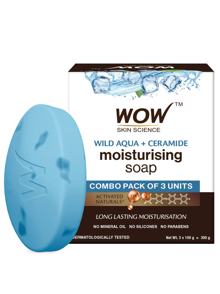 WOW Skin Science Wild Aqua & Ceramide Soap - Pack of 3-picture-14