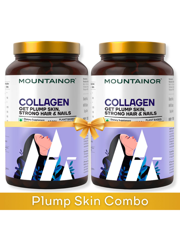 MOUNTAINOR Collagen Capsules For Skin, Hair & Bone Health - Pack Of 2-picture-15
