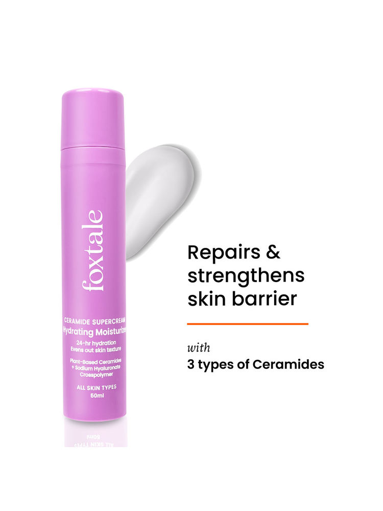 Foxtale Hydrating Ceramide Supercream Moisturizer With Hyaluronic Acid-image-20