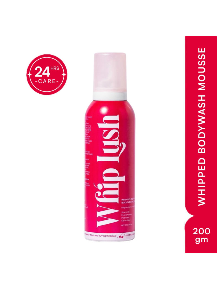 Gush Beauty Whip Lush, Lux Whipped Cream Body Wash & Shaving Cream, Cherry Scent-image-1