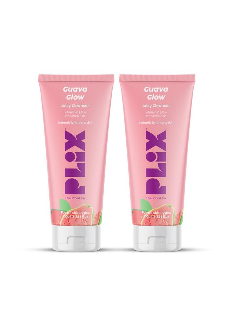 Plix Guava Glow Juicy Cleanser (Pack of 2)-picture-12