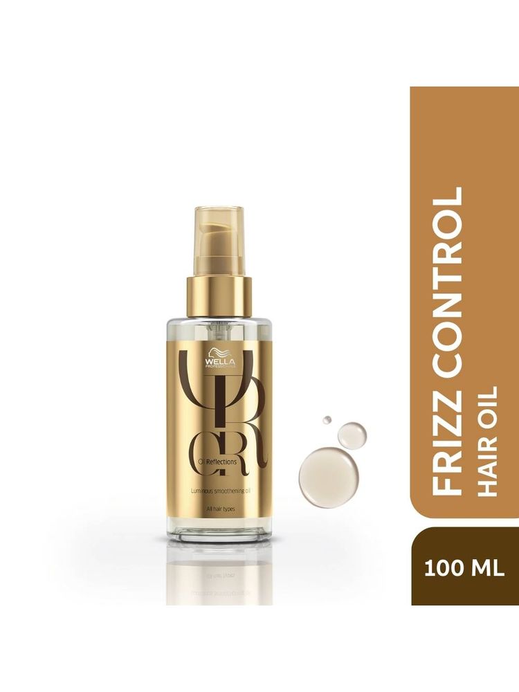 Wella Professionals Oil Reflections Luminous Smoothening Hair Oil with Camellia Oil For Frizz-Free Hair