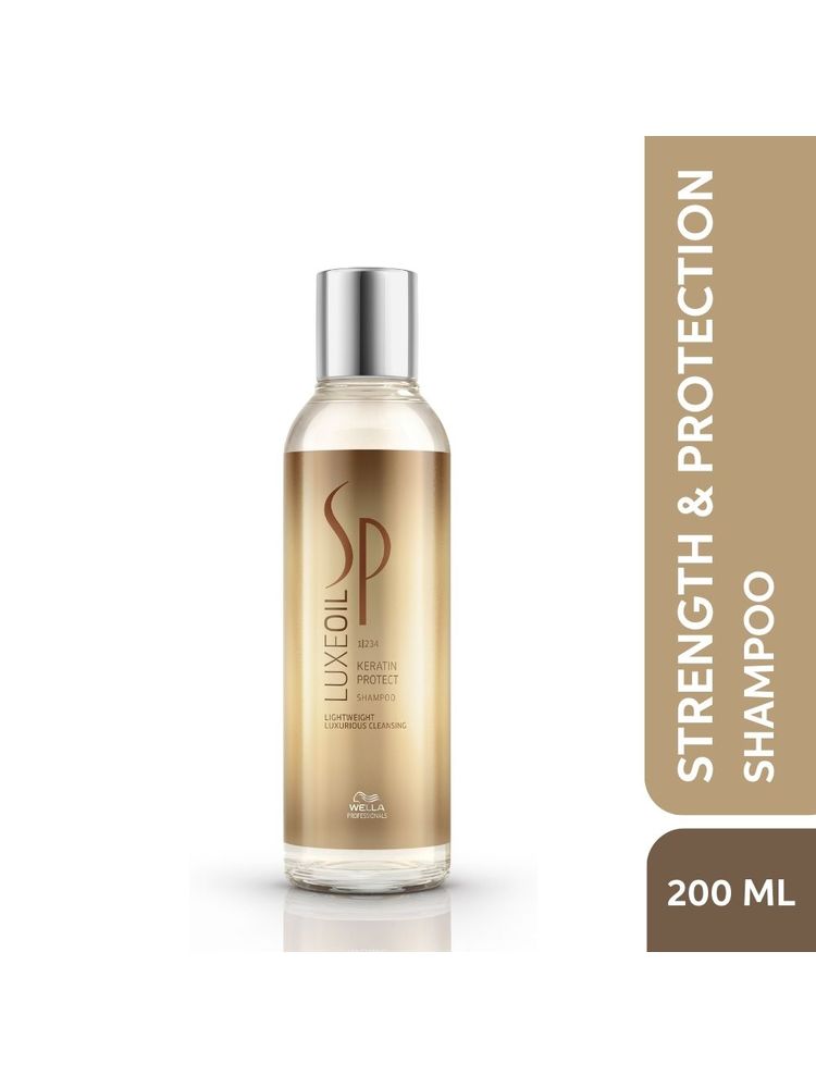 SP LuxeOil Keratin Protect Shampoo with Argan, Jojoba & Almond Oils for Smooth Hair-image-47