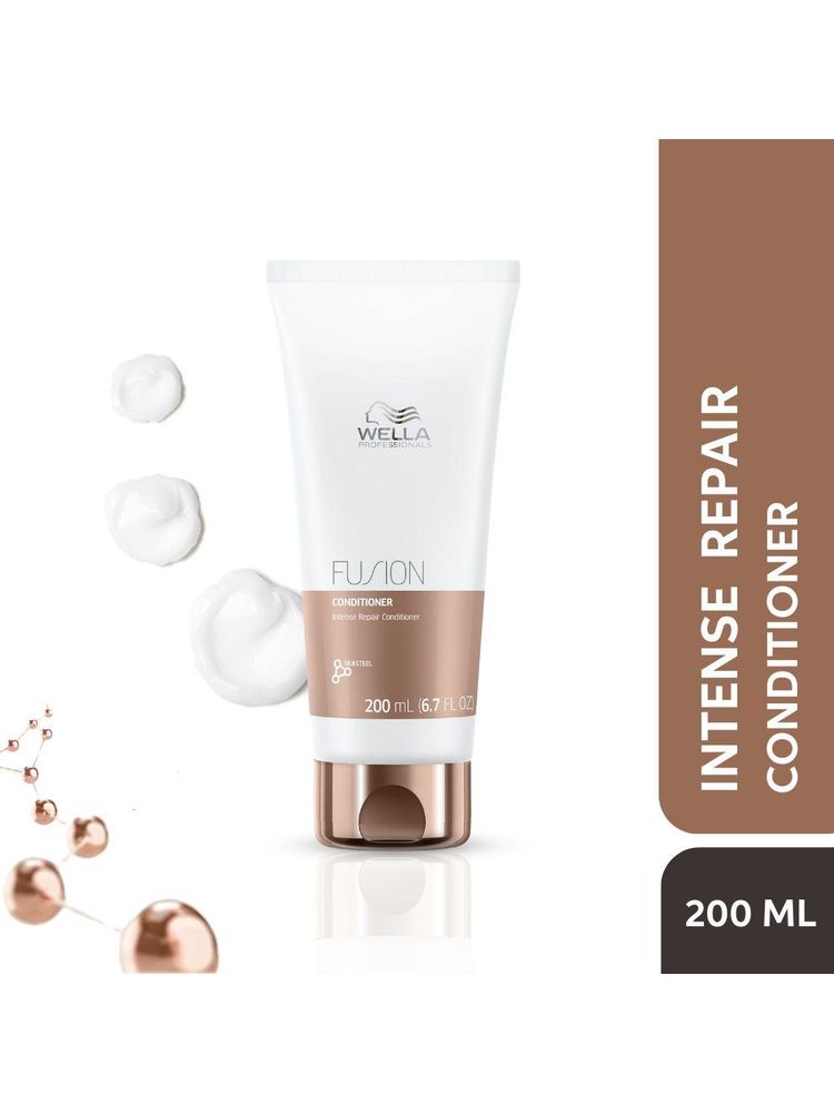 Wella Professionals Fusion Intense Repair Conditioner with Silk Amino Acids for Damaged & Frizzy Hair-picture-23
