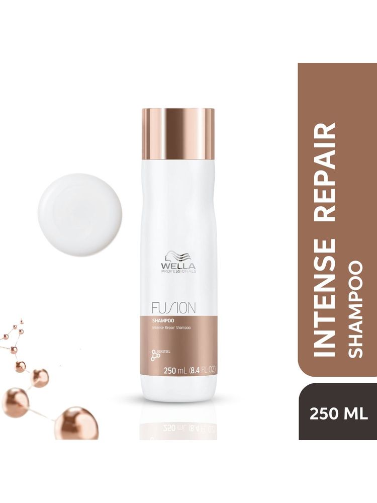 Wella Professionals Fusion Intense Repair Shampoo with Silk Amino Acids for Damaged & Frizzy Hair-picture-13