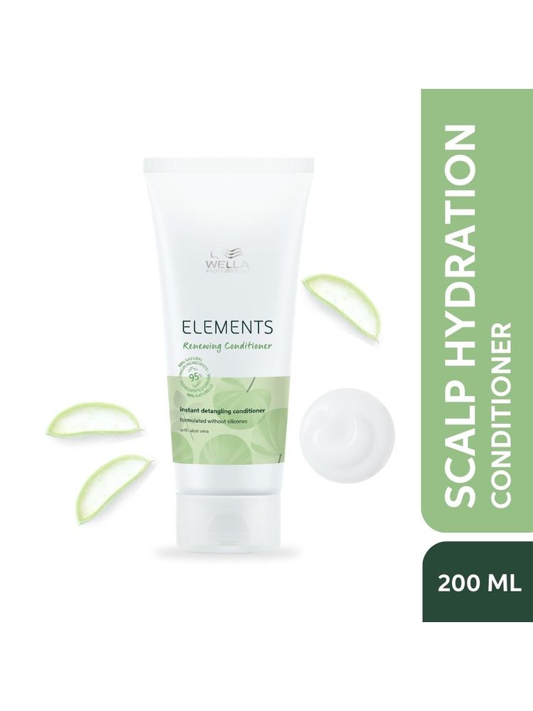Wella Professionals Elements Renewing Sulfate & Paraben-Free Conditioner For Frizz-Free Hair With Aloe Vera-picture-34