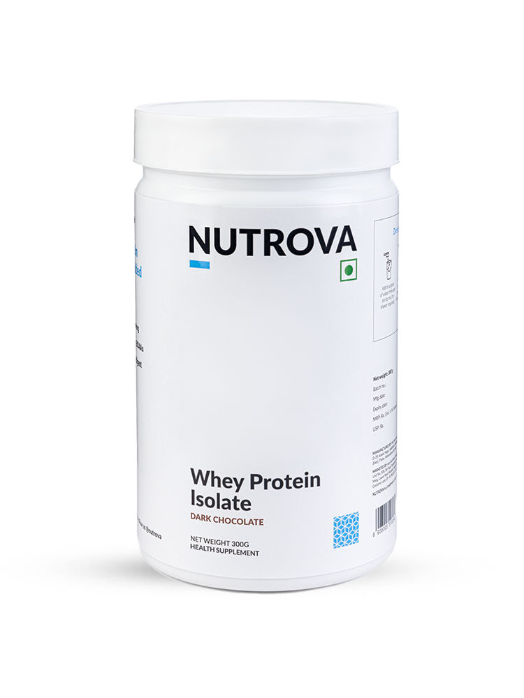 Nutrova Whey Protein Isolate - Dark Chocolate Flavour