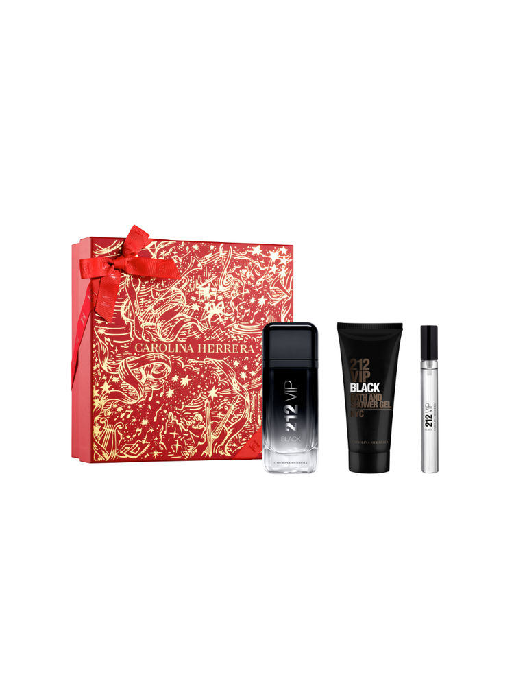 Carolina Herrera 212 Vip Black With Shower Gel & Megaspritzer-picture-30